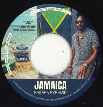 7inch Record KABAKA PYRAMID - Jamaica / Version (Pon Di Island Ri GYBRPDIKPJA Bebble Rock Mus 2025 Europe Reggae, Ska & Dub