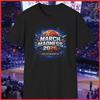 March Madness 2026 Basketball NCAA Turnier Spielplan Schwarzes Baumwoll-T-Shirt S-5XL