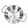 Double Handles Paella Pan 22cm Seafood Rice Pot Metal Serving Plate Dish  Kitchen Use