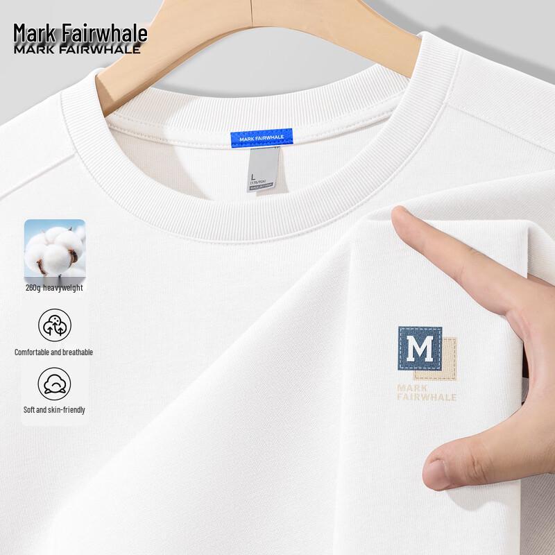 Mark Fairwhale Men's 2025 Heavyweight Casual Loose T-Shirt