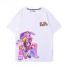 Summer New The Amazing Digital Circus Creative Print Kids Tops Casual Comfortable 100% Cotton Tops Boys Girls Fashion T-Shirt