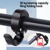 1Pcs Hang Bag Electric Scooter Hook Aluminum Alloy Carrying Hook Claw Durable Scooter Hanger