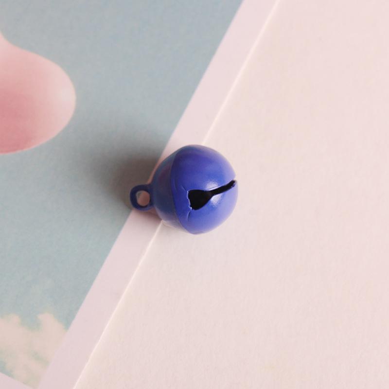 14mm Colorful Metal Bell Keychain & Pet Decoration Ornament
