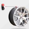 Universal Metal Car Tire Wheel for Rim Hub Holder Wall Mounted Hanging "J" Hook