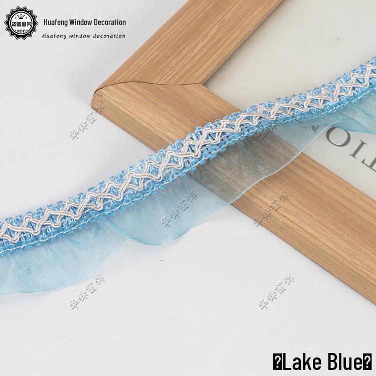 

Декоративная кружевная отделка из одинарной пряжи шириной 4 см, 11 метров