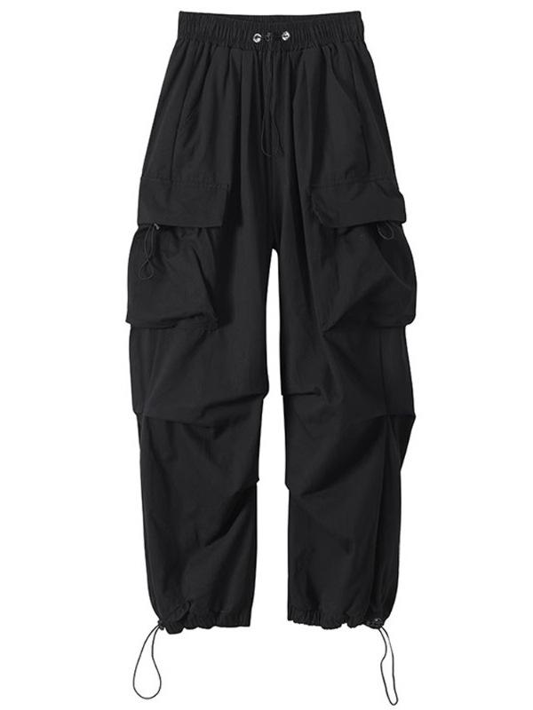 Women's Hip-hop Jazz Dance Wide-leg Joggers: Casual, Slimming, Versatile Straight-leg Sports Pants