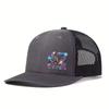 1PC American Streetwear 67 Laser Mesh Hat | Breathable and Card Free, Essential for Street Skateboarding