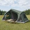Cabin Tent Olive Green 480 x 273 x 205 cm Polyester and Steel