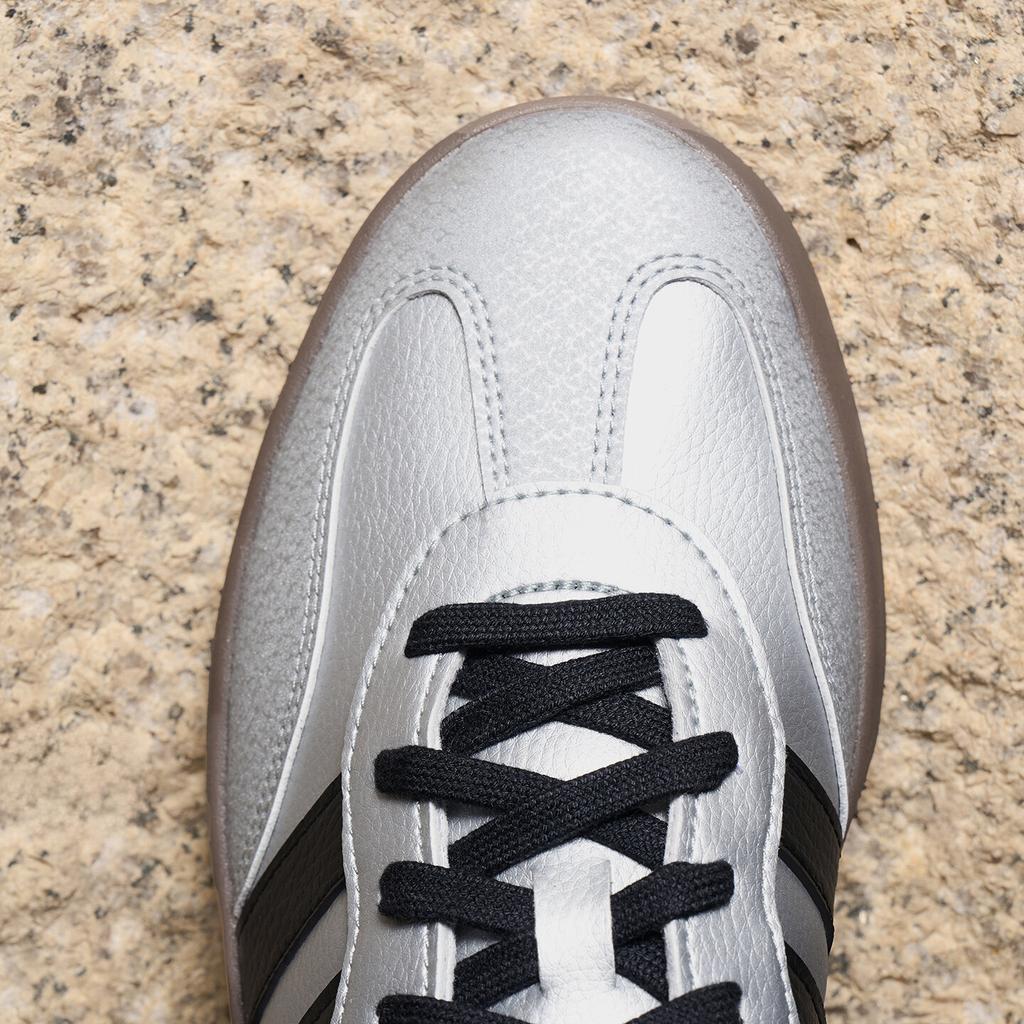 Adidas Barreda 'Silver Metallic Black Gum'