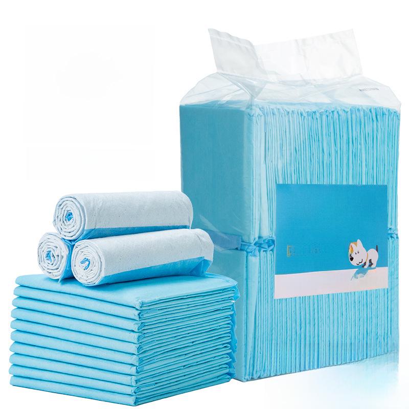 Urinputer til kjæledyr, 100-pakning - deodorant med bambuskull, absorberende bleier for hunder, katter, kaniner