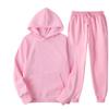 Men's Solid Color Suit Hooded Sweater Sports Two-piece Suit Sports Suit Men's Clothing