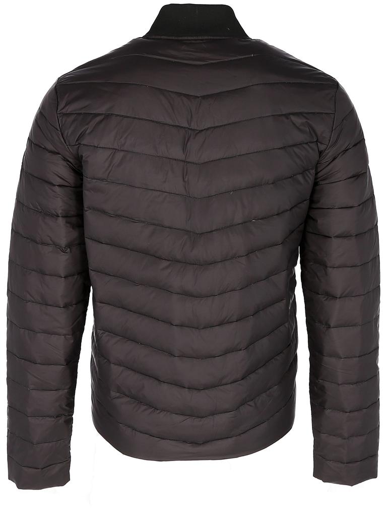 MEN' DOWN QUILTED JACKET WITH ZIPPER