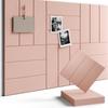 12pcs Large Arched Felt Bulletin Board,  Self-Adhesive Notice Board, Foldable Decorative Felt Pin Board, Decor Soundproof Panel