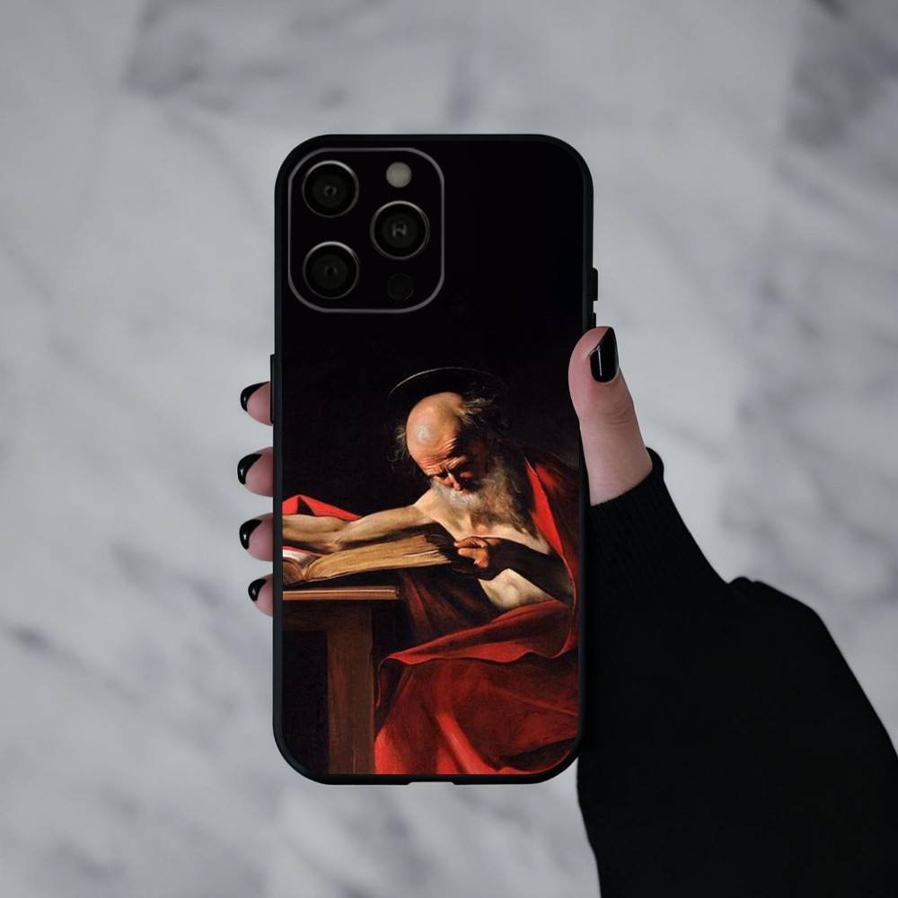 C-Caravaggio-O P-Painting-G Phone Case For iPhone 17pro, 16,15,14,13,12,11 X XR Plus,Others Soft Black Cover