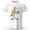 Wile E Coyote Grafik T-Shirts Mann Frau Y2K Manga Streetwear Oberteile Anime Kleidung Mode Harajuku Ästhetik Casual T-Shirt Camisetas
