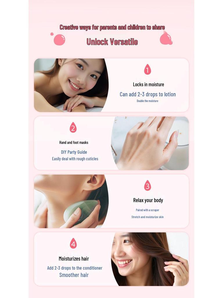 Johnson's Baby Feuchtigkeitsöl für Neugeborenenmassage und Hautpflege, Ideal für Kopfgneis und Mitesser.