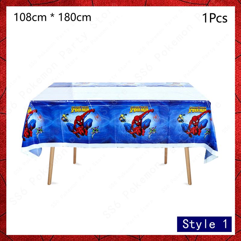 Spiderman Birthday Party Decor Itemations Disposable Tableware Plate Cup Napkins Bags Spidey Party Birthday Decor Itemation Supplies Set