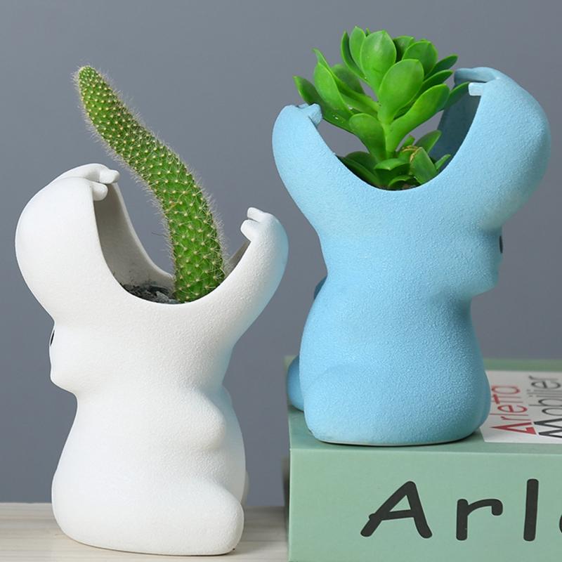 Sukulenty doniczka żywica silikonowa forma nadaje się do majsterkowania ogród betonowa doniczka obsadka do pióra rzemiosło wystrój domu