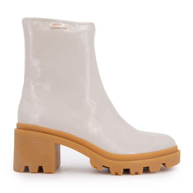 Delizia Patent Ankle Boots Lug Heels Woman LES TROPEZIENNES PAR M.BELARBI