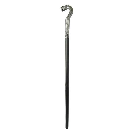 Halloween Snake Staff Egyptian Walking Stick Cane Halloween Party Pimp Cane Prop for Dress Up Cosplay Costume