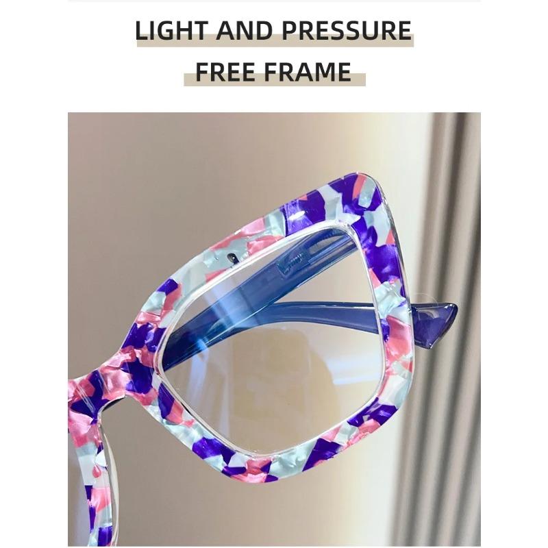 Nuovi Occhiali da Lettura Fotocromatici Cat Eye alla Moda per Donne Occhiali per Presbiopia ad Alta Definizione con Diottria Positiva da 0 a +4.0