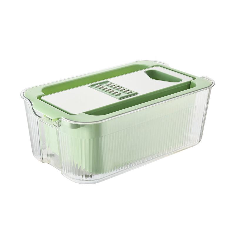 Multi-functional Vegetable Slicer Grater with Drain Basket