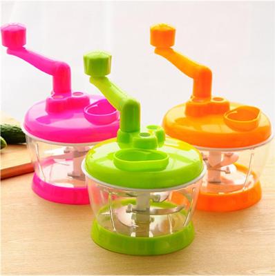 Multi-Functional Manual Food Processor: Vegetable Cutter, Meat Grinder, and Chopper for Kitchen