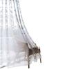 Perforated Retro Knitted Style Embroidered Lace Chiffon Pretty Thin Curtains