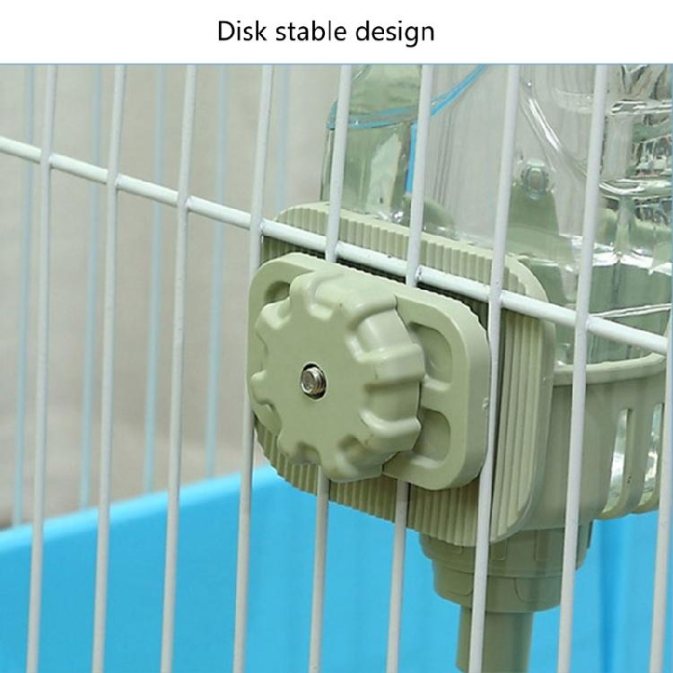 Leakproof Cage Mounted Water Dispenser For Pet Automatic Drinking Bowl For Rabbits Hamster