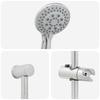 Shower System Set Chrome 70 Cm Stainless Steel