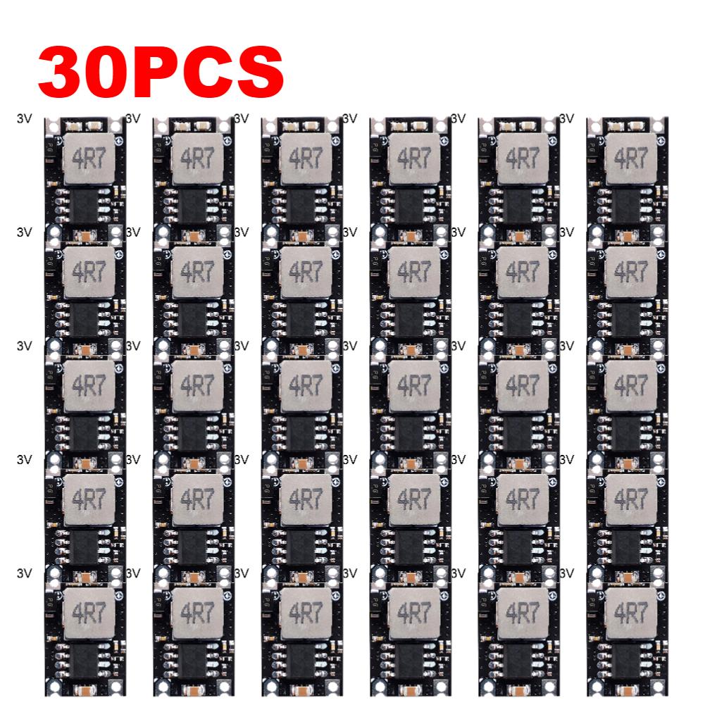 10-50PCS Adjustable DC-DC Buck Converter Step Down Module Voltage Regulator 5V-30V To 3V 5V for Car Motorcycle Battery Charging