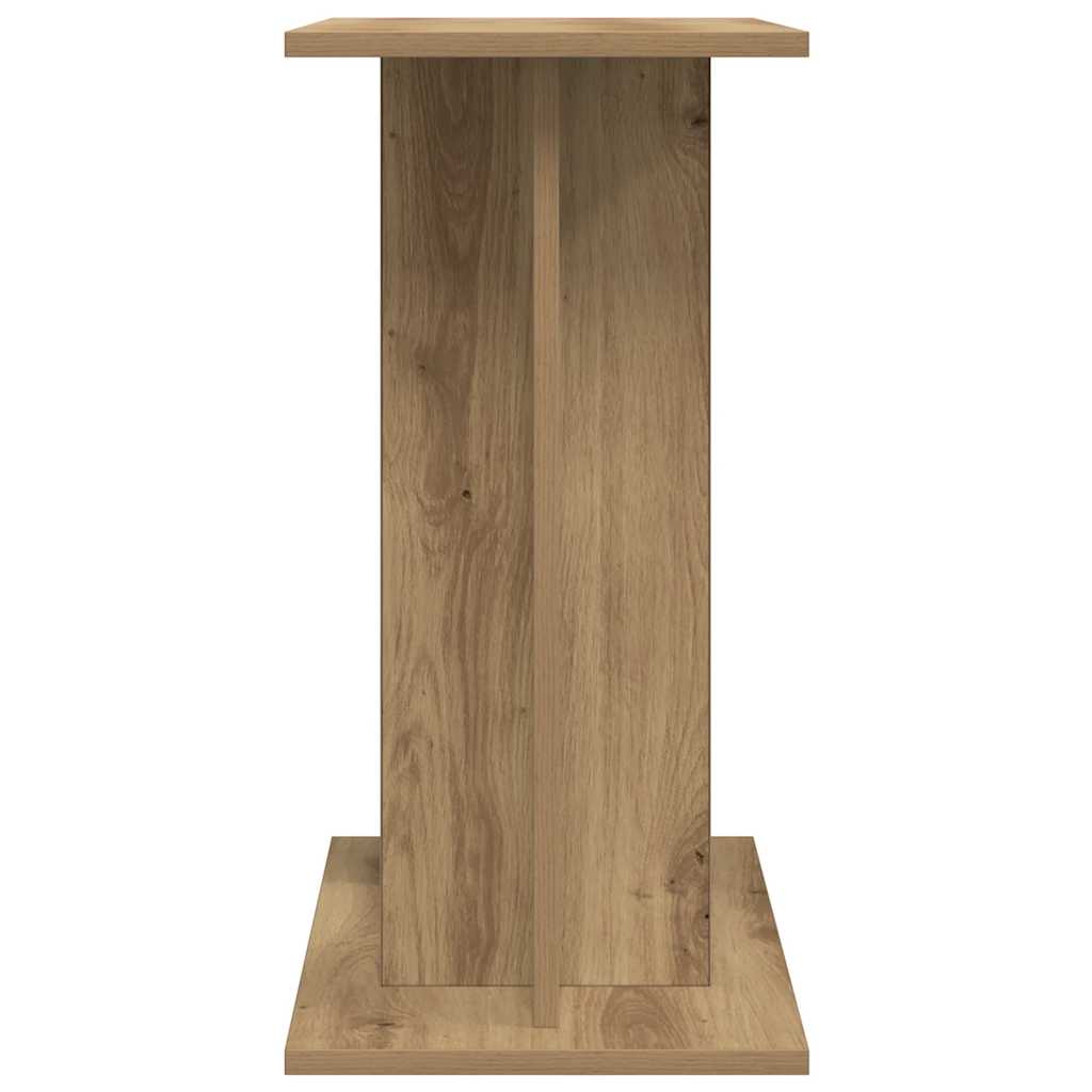vidaXL Aquariumständer Artisan-Eiche 60x30x60 cm Holzwerkstoff