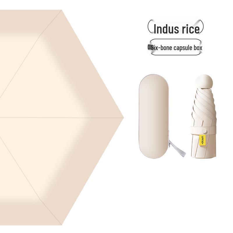 Compact Dual-Use UV Protection Sunshade Umbrella
