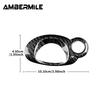 Car Ignition Switch Engine Start Stop Keyhole for Mini Cooper R55 R56 R57 R60 Panel Cover Trim Sticker Carbon Fiber Interior