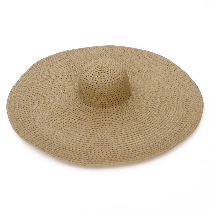 

GEMVIE Oversized Straw Hat For Women Wide Brim Summer Sun Hat Packable Large Paper Beach Hat 2022 New Fashion