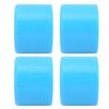 4PCS Set Skateboard High Elastic Colorful PU Wheel Accessory for Most SkateboardsBlue
