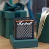 Tragbarer Gitarrenplektrumhalter 3D-gedruckte Plektrum-Aufbewahrungsbox mit Plektrumschlitz Gitarrenkapodaster Stimmgerät Saiten Aufbewahrungskoffer Ständer