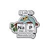 Fun Colorful And Chemistry Molecule Brooch Playful Cartoon Inspired Alloy Pin For Personal Style