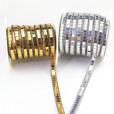 Autocolante Oglindă Autoadezive Bandă Decorativă Aracet Baie DIY Petrecere Artizanat Handmade Accesorii Bilă Disco Decor Acasă