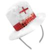 Amscan St George Cross Headband With Attached Hat