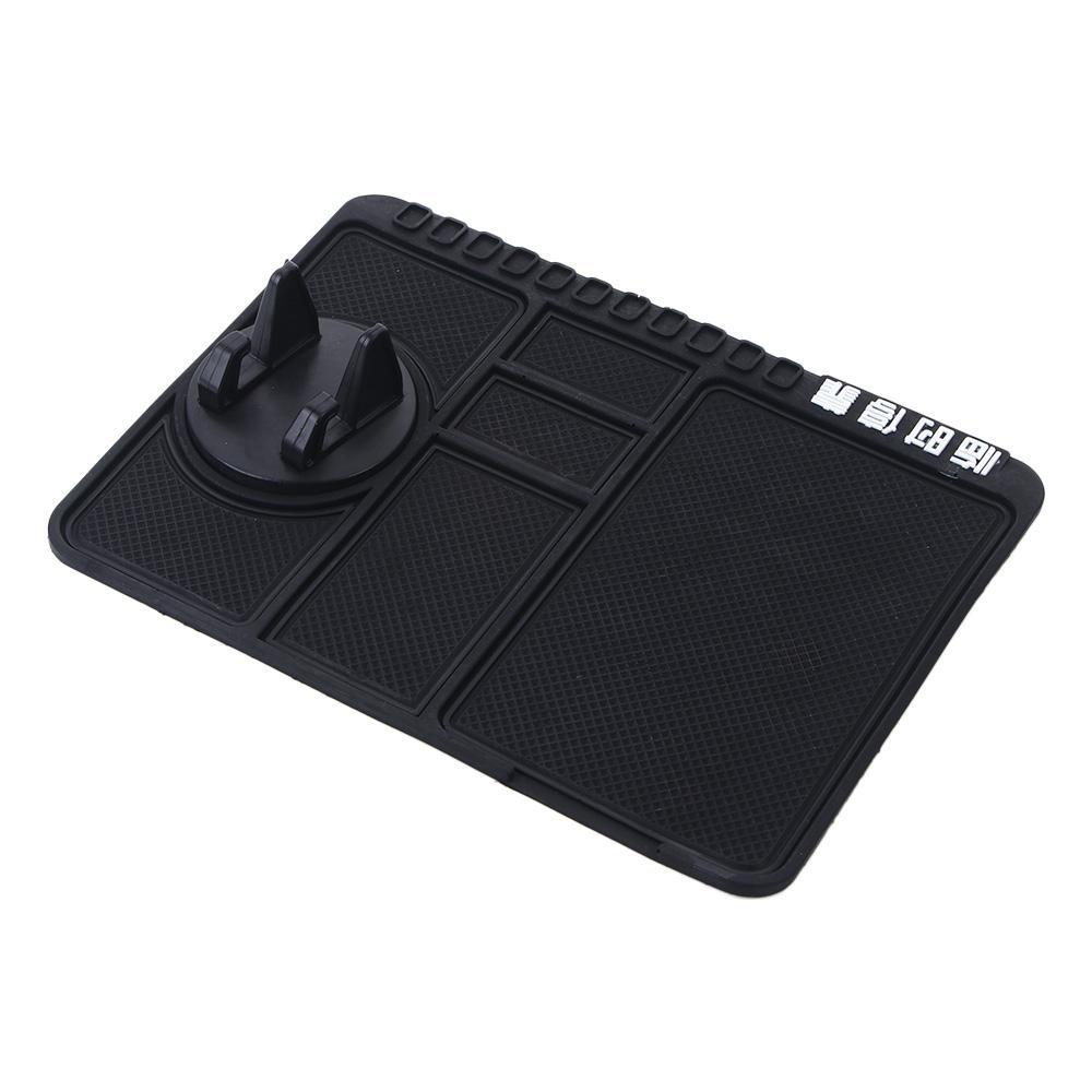 

Car Anti-skid Pad Non-Slip Phone Pad Car Parking Number Card Anti-Slip Mat Auto Phone Holder Sticky чёрный