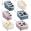 Storage Box Hollow Anti Slip PP Multi Grid Pen Stationery Cosmetic Organizer Classroom Things
