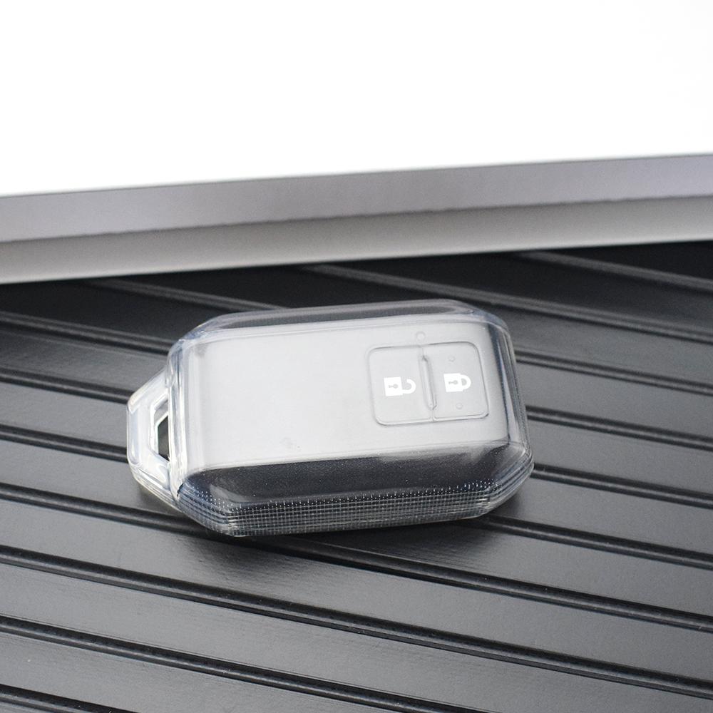 Transparent TPU Car Remote Key Case Cover For Suzuki Swift Wagon Jimny Sierra Spacia Shell Holder Auto Shell Fob Protector Bag