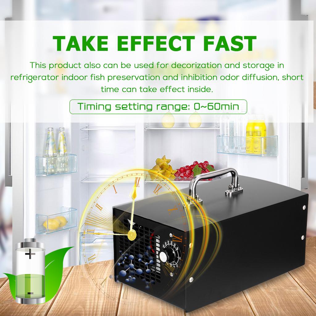 80g H Ozone Sterilizer Ozone Steriliztion Machine Home Household Outdoor Multifunction Tools New House Wardrobe Odor