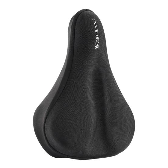 Bicycle Seat Cover 3D Soft Thickened Sponge Bike Saddle Seat Cover Comfortable Memory Foam Cycling Pad Cushion Cover