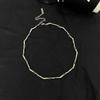 Cold and Cool Necklace - High-end Collar Chain - Women's and Men's Simple Chain - Unique Design - Versatile Chain for Sweaters