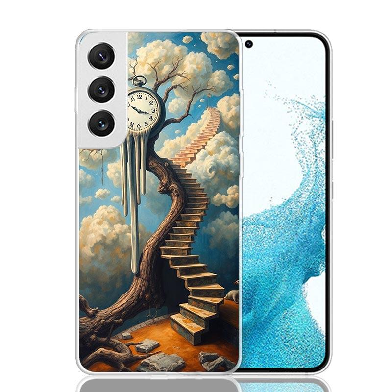 Salvador Dali Kunst Für Samsung Galaxy S25 S24 S23 S21 S22 Ultra Handyhülle S10 Plus S20 FE + Gehäuse Schale Cover