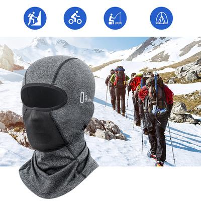 Thermal Winter Scarf Mask Windproof Bicycle Motorcycle Balaclava Fleece Bike Face Cover Breathable for Extreme Cold Weather