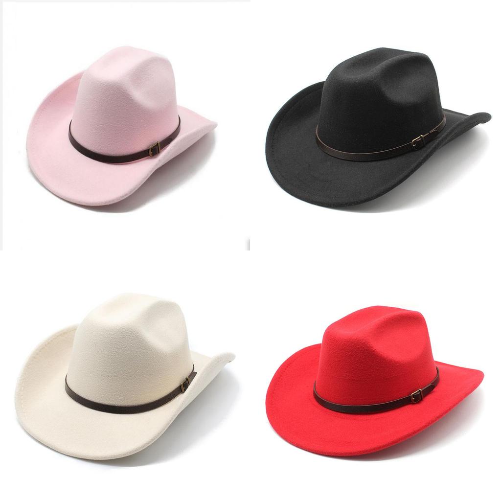 Wool Felt Fedora Hat For Men And Women Summer Sun Protection And Breathability