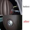 For Mercedes-Benz GLC 2016-21 Silver ABS Seat Headrest Switch Button Cover Trim